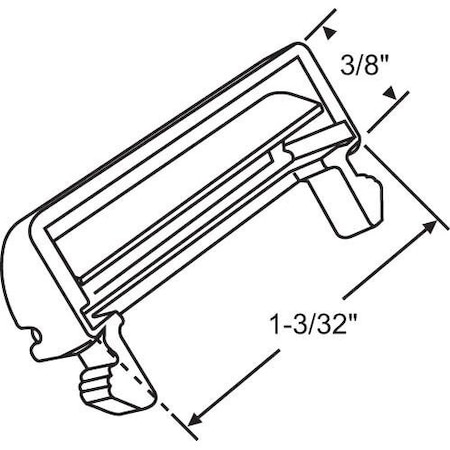 Strybuc WEEP COVER WHITE 900-20137